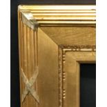 19th Century English School. A Gilt Composition Frame, with Ribbons, 40" x 28".