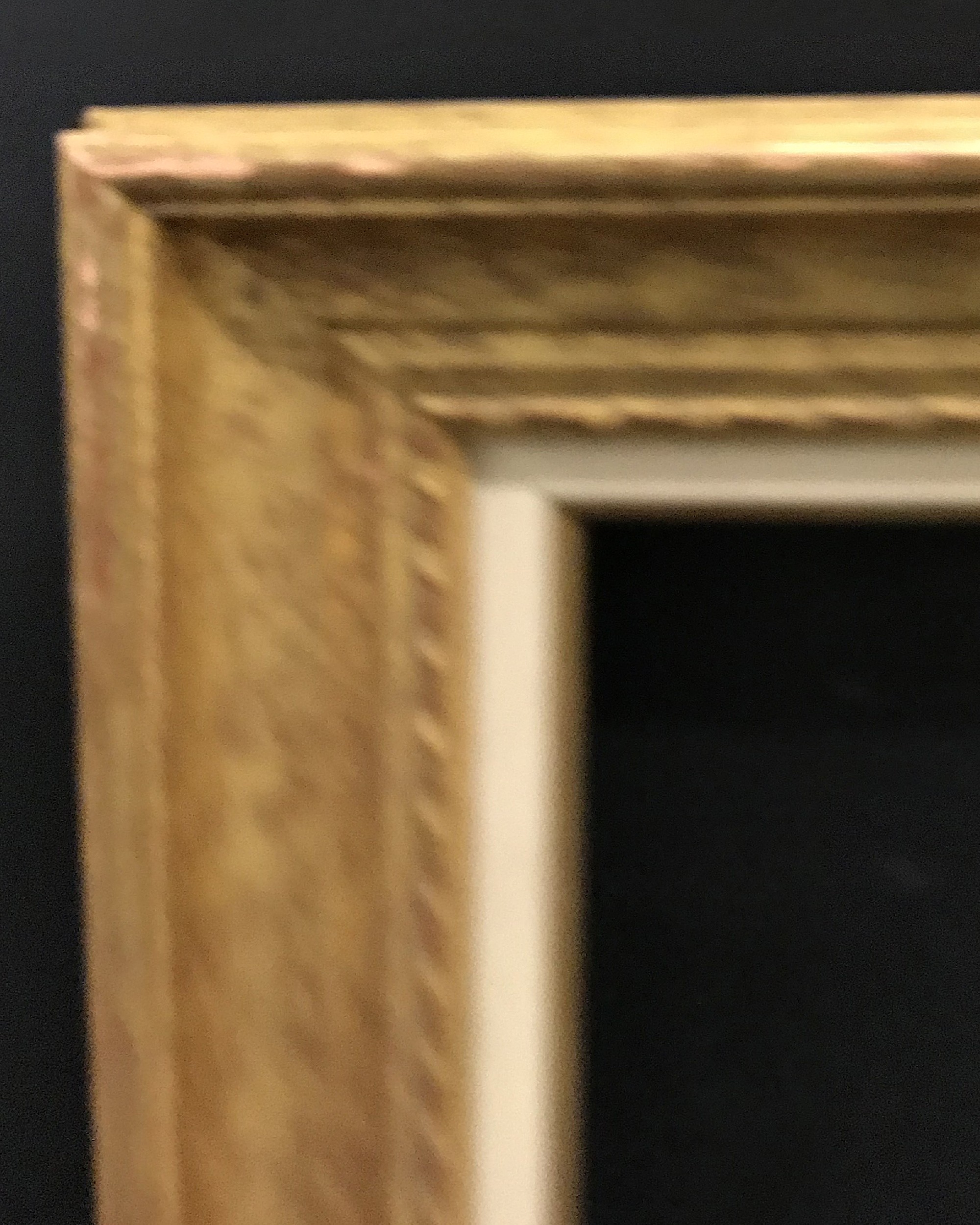 20th Century French School. A Gilt Composition Frame, with a white Slip, 21.5" x 15", and another