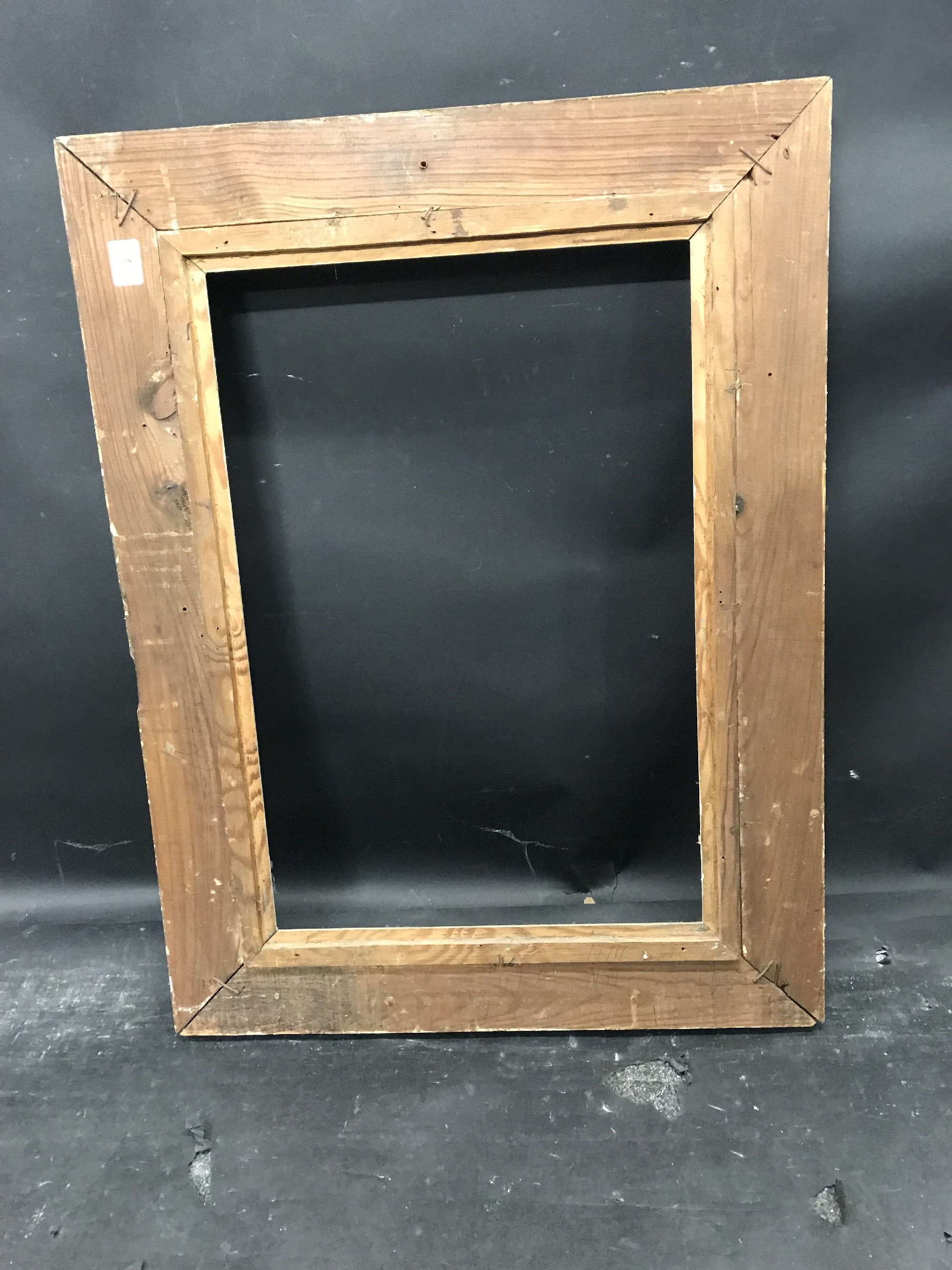 20th Century French School. A Carved and Painted Frame, 21.5" x 14.5". - Image 3 of 3