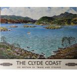 After Alasdair Macfarlane (1902-1960) British. "The Clyde Coast, The Narrows, Kyles of Bute", A