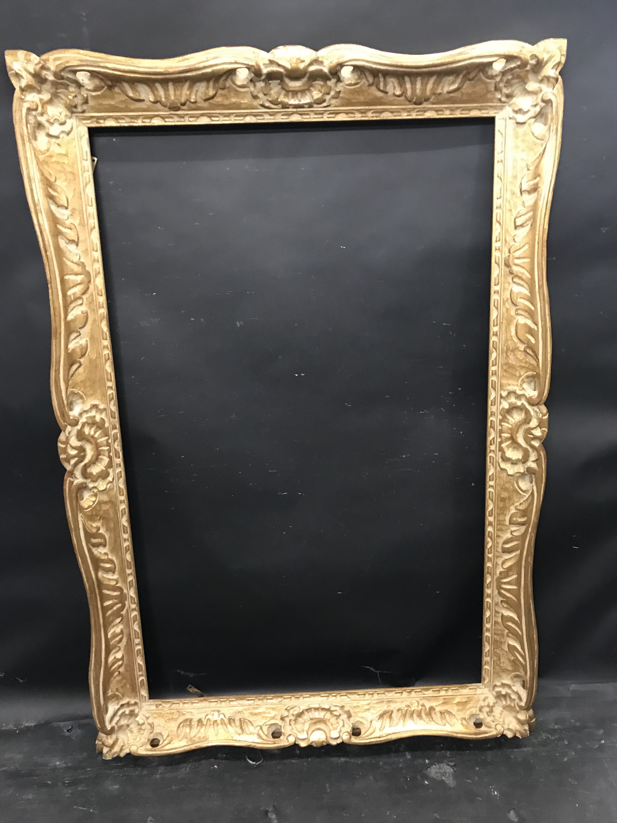 20th Century French School. A Carved Giltwood Frame, 45.5" x 28.5". - Image 2 of 3