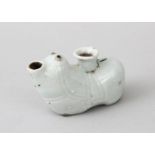 A GOOD EARLY CHINESE / ASIAN PORCELAIN WATER DROPPER, modeled as mythical beast, 7.5cm wide x 5cm