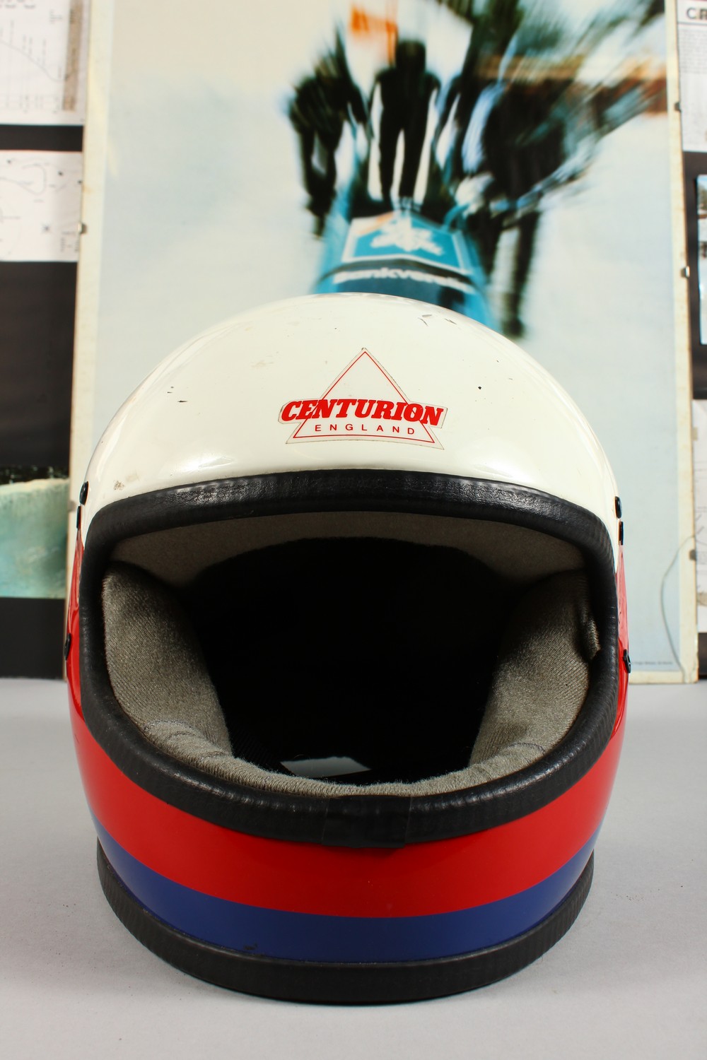 A CENTURION "TEAM FIREBIRD" CRASH HELMET, as used on the Cresta Run at St Moritz; together with - Image 6 of 15