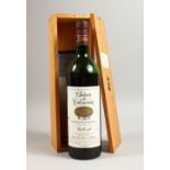 CHATEAU DES CALISSANNE, 1984, 1 Bottle, boxed, to commemorate the opening of the Channel Tunnel.