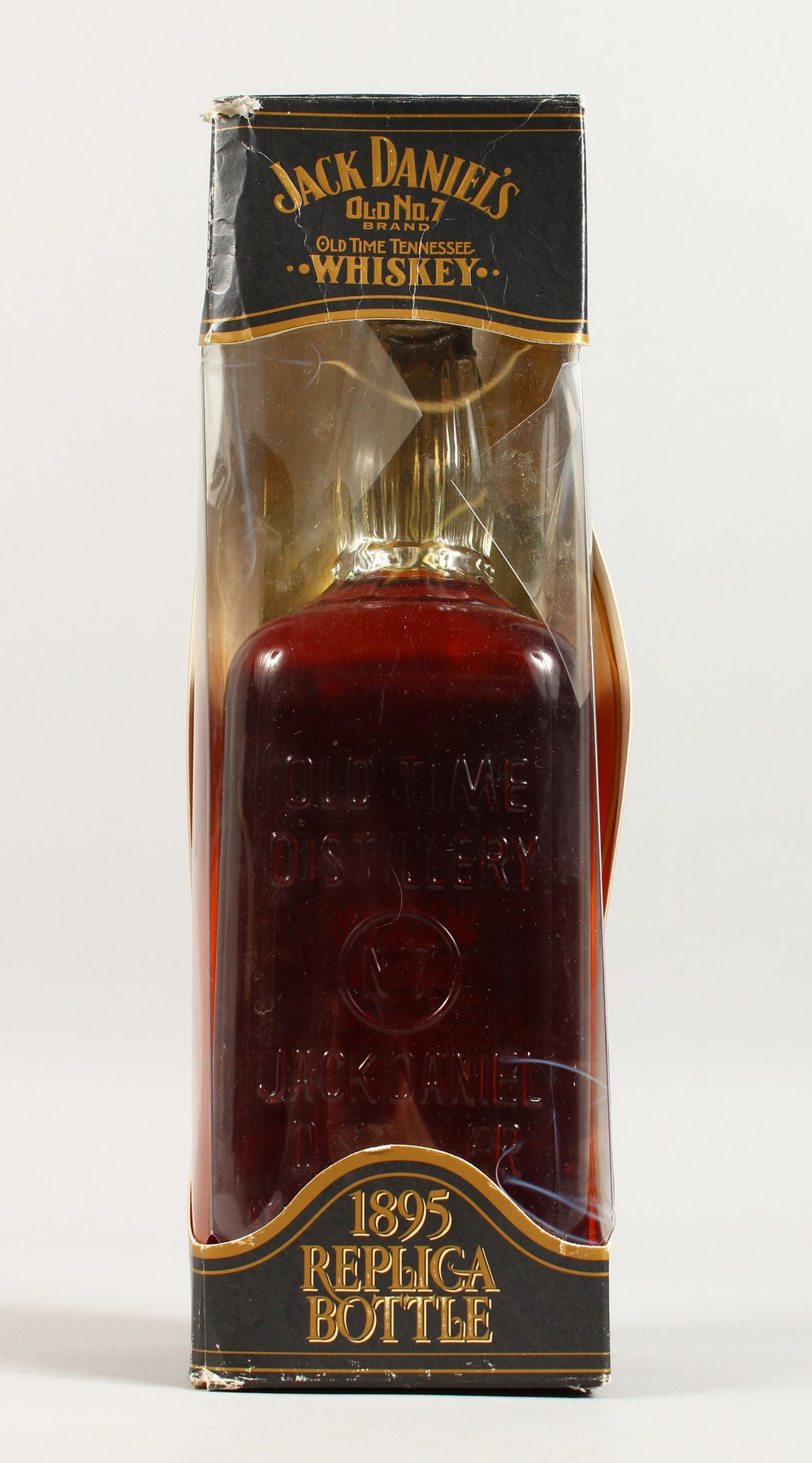 JACK DANIEL'S, 1895 Replica Bottle, boxed.