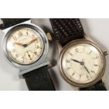 TWO WRISTWATCHES (AF).