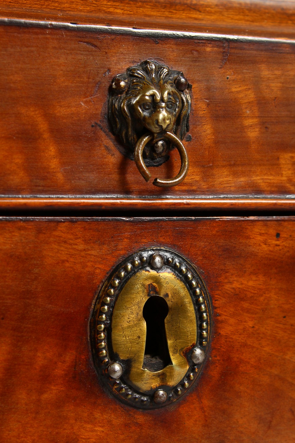A GOOD REGENCY MAHOGANY MINIATURE CELLARETTE, probably an apprentice piece, of sarcophagus form, - Image 3 of 12