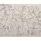 John Jones (20th Century) British. "The Connoisseurs", Lithograph, Signed, Inscribed and Numbered