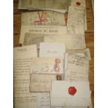 POSTAL & other interest, q. of 19th c. documents, mainly relating to J. P.'s & legal matters (Q).