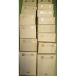 WILDE (Oscar) [Works], 14 vols., 8vo, limited edition of 1000 copies, uniform cream cloth gilt, t.