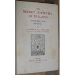 [IRELAND] POLLARD (Capt. H.) The Secret Societies of Ireland, 8vo, clo., 1st Edn., L., 1922; PAUL-