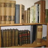 [ORNITHOLOGY] sets of MORRIS, YARRELL, & KIRKMAN, all in worn bindings, & misc. other monographs &