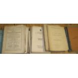 LONDON HOUSE CONTENTS, auction catalogues, q. of, mainly 1930's (Q).