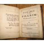 PATRICK (Symon) The Parable of the Pilgrim: Written to a Friend, 4to, 8 ff. (incl. license leaf),