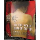 LARSSON (Stieg) The Girl With The Dragon Tattoo, Maclehose Press, 2008, First English Edition, d.w.