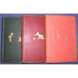 MILNE (A. A.) House at Pooh Corner, 8vo, illus., owner inscr., pink cloth, 1st Ed., L., 1928; Winnie