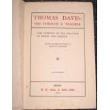 [IRELAND] GRIFFITH (A.) editor: Thomas Davis the Thinker & Teacher, 8vo, frontis & 11 plates,