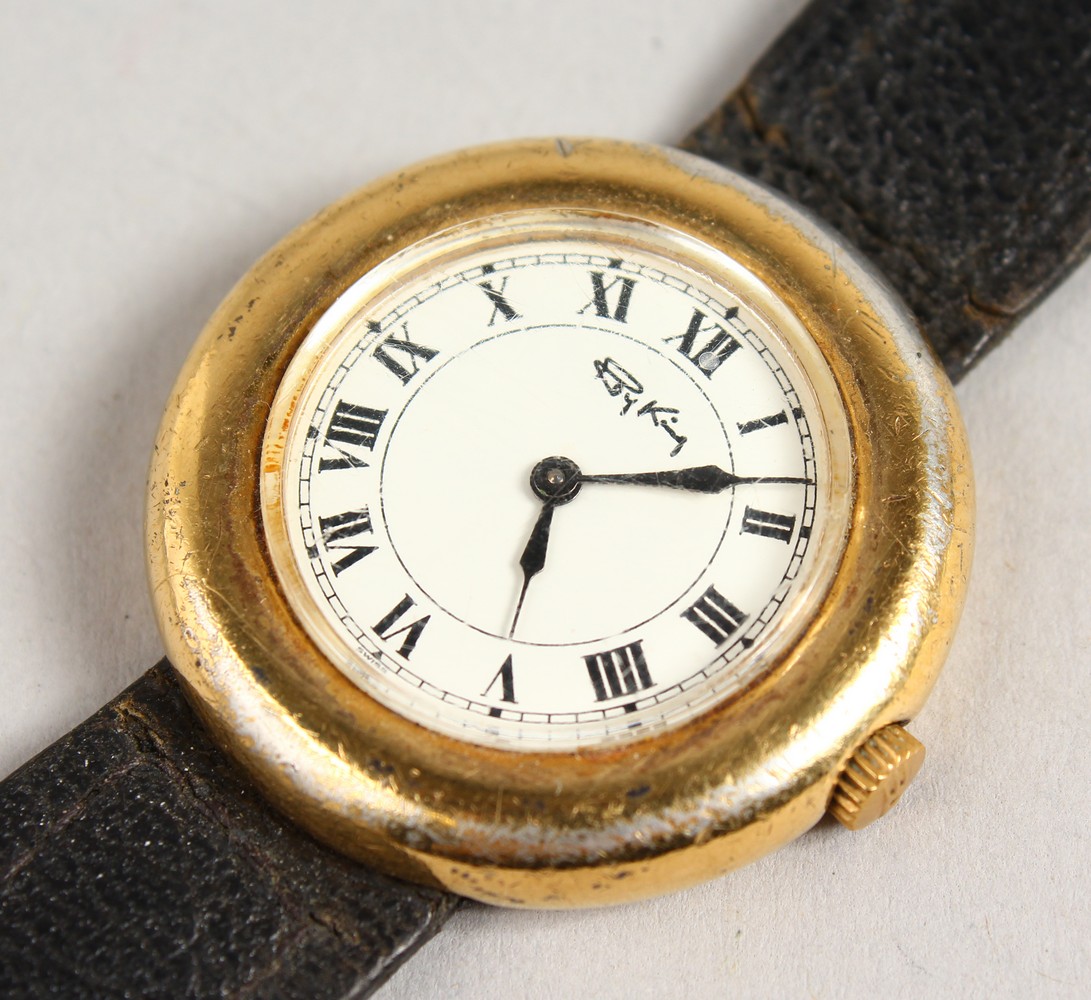 A GENTLEMAN'S RAY KING WRISTWATCH AND STRAP.