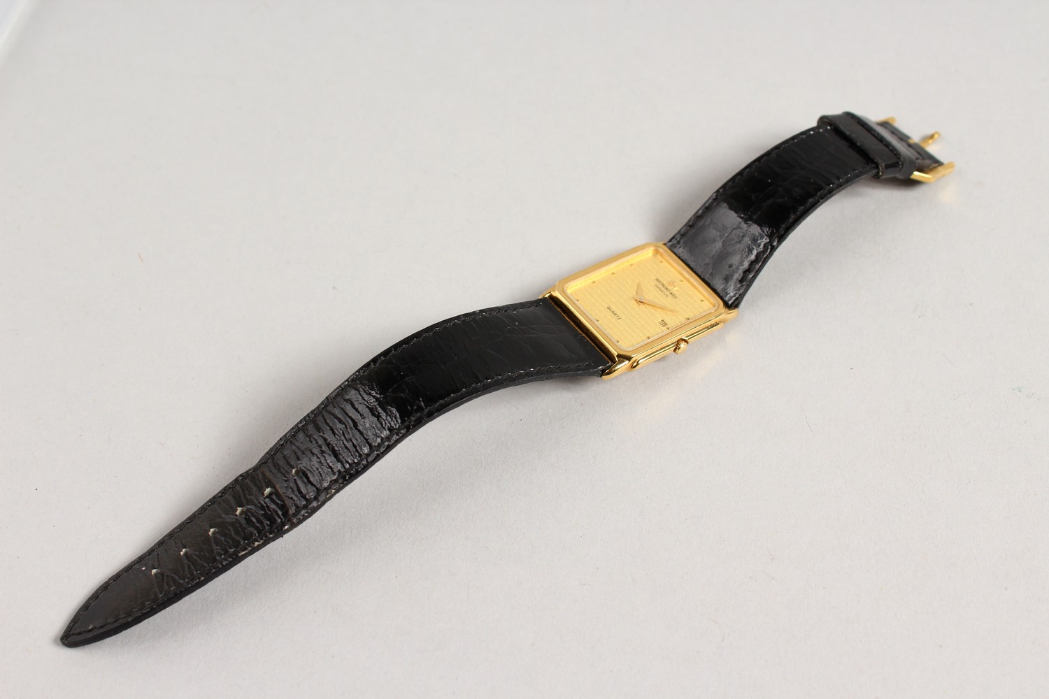 A RAYMOND WEIL WRISTWATCH AND STRAP. - Image 2 of 4