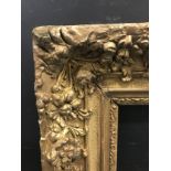 19th Century English School. A Gilt Composition Frame, with swept corners, 29" x 23.25" (rebate).