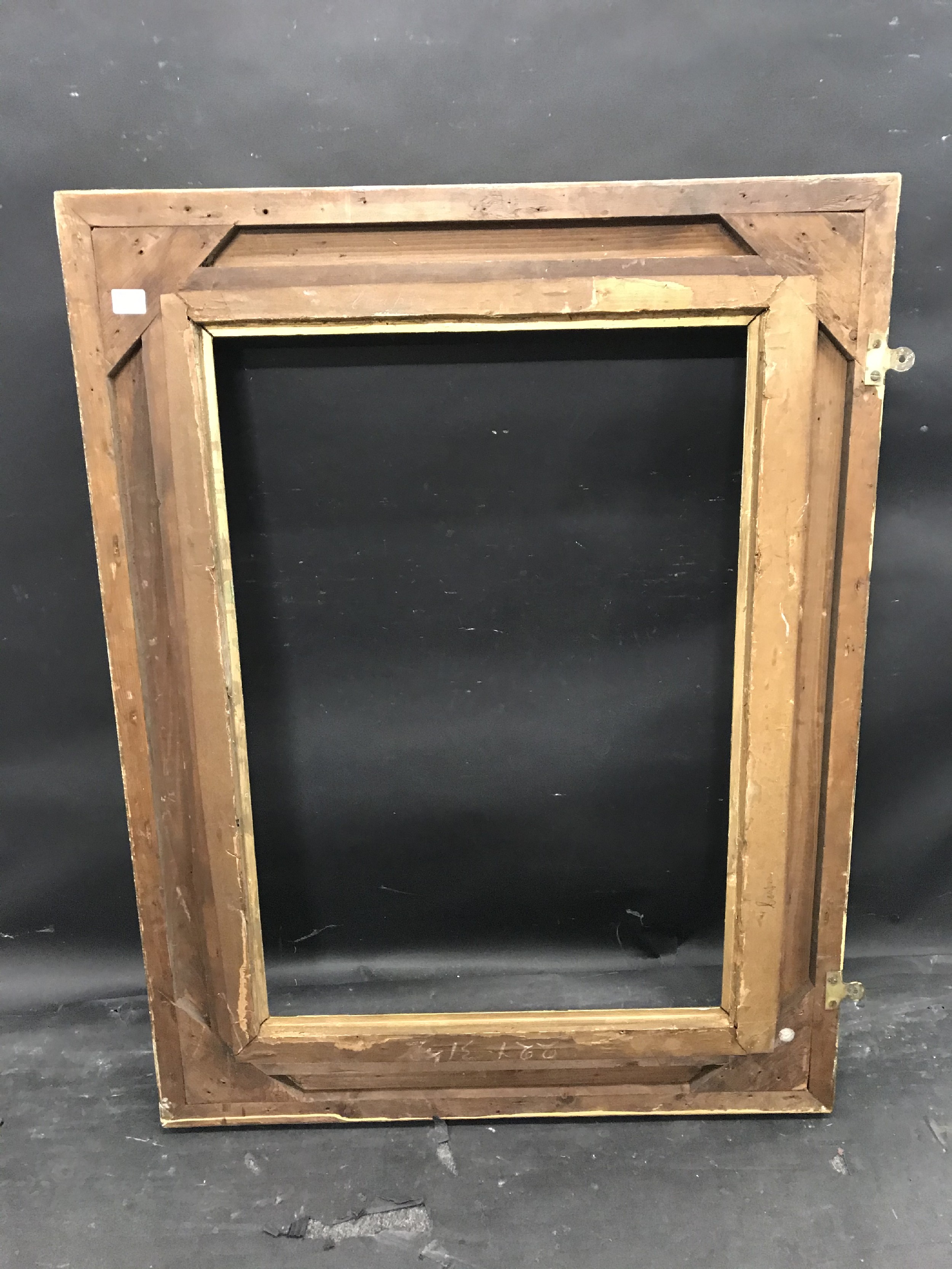 19th Century English School. A Gilt Composition Frame, with swept centres and corners, 32" x 22" ( - Image 3 of 3