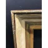 20th Century French School. A Gilt and Fabric Frame, 36" x 25.5" (rebate).