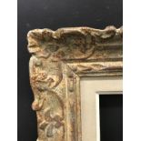 20th Century French School. A Carved Wood Painted Frame, 10.5" x 7.75" (rebate).