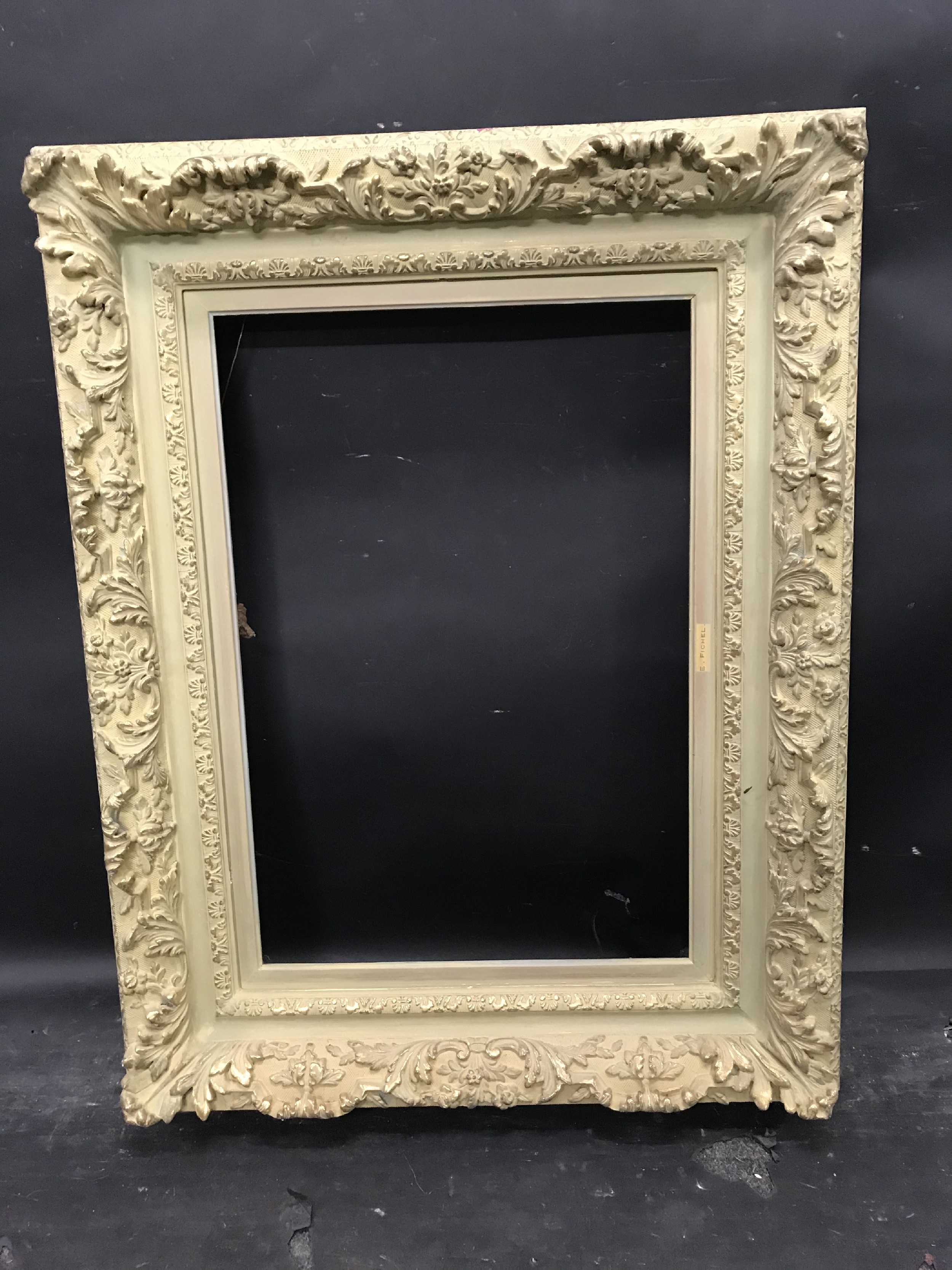 19th Century English School. A Painted Barbizon Style Composition Frame, 21.75" x 15" (rebate). - Image 2 of 3