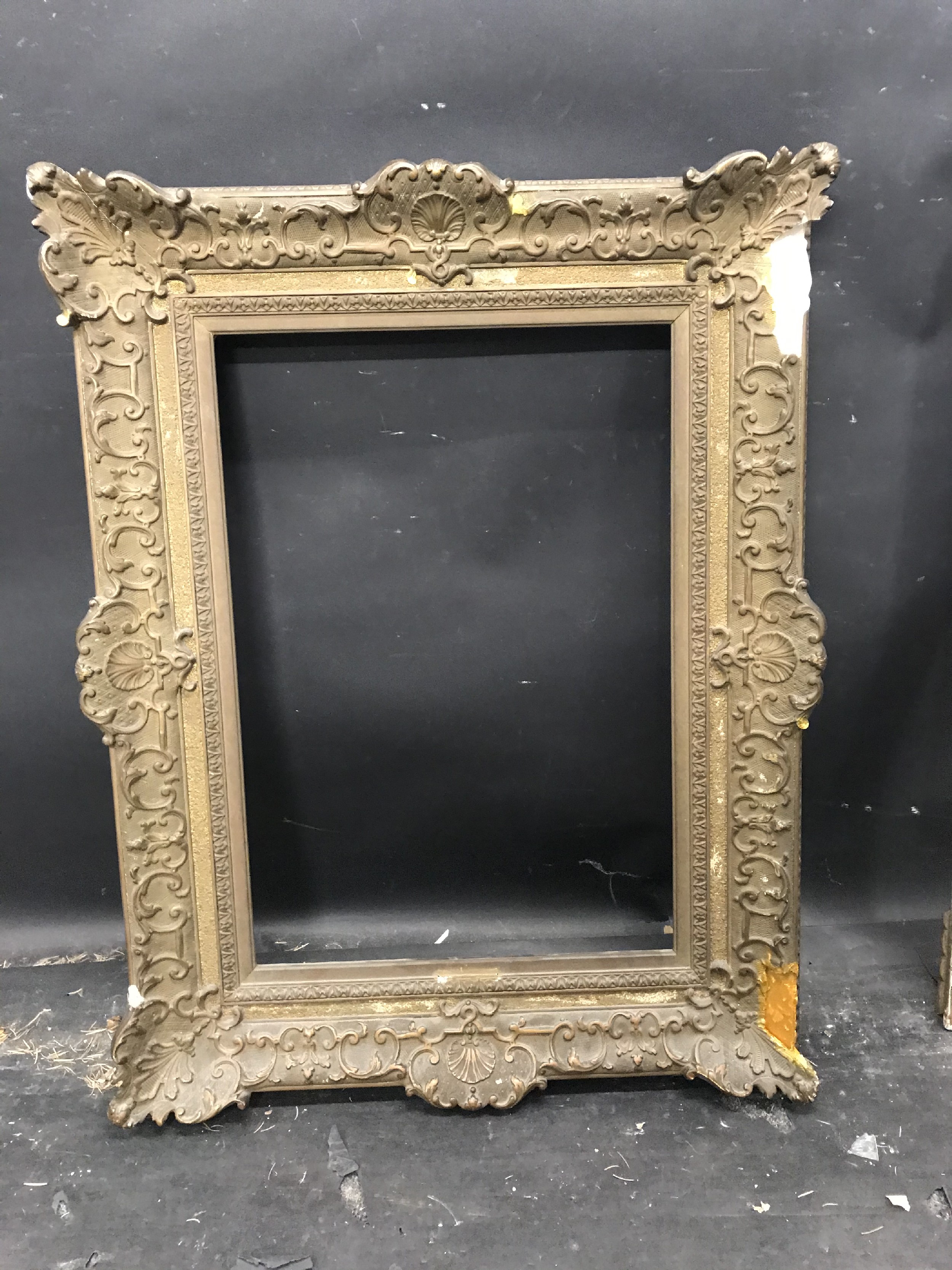 20th Century French School. A Gilt Composition Frame, 24" x 19.5" (rebate), and another - Image 5 of 5