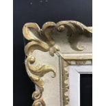 20th Century French School. A Gilt and Painted Frame, 57.25" x 35.25" (rebate).