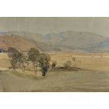 20th Century Australian School. An Extensive Landscape, Watercolour, 10.25" x 14.5".