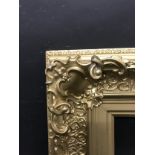 19th Century English School. A Painted Composition Frame, 19.5" x 14.25" (rebate).