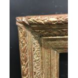 19th Century English School. A Gilt and Painted Composition Frame, 36.25" x 25.75" (rebate).