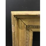 19th Century English School. A Gilt Composition Hollow Frame, 30" x 25" (rebate).