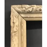 20th Century French School. A Carved Wood Painted Frame, 70.25" x 39.75" (rebate).