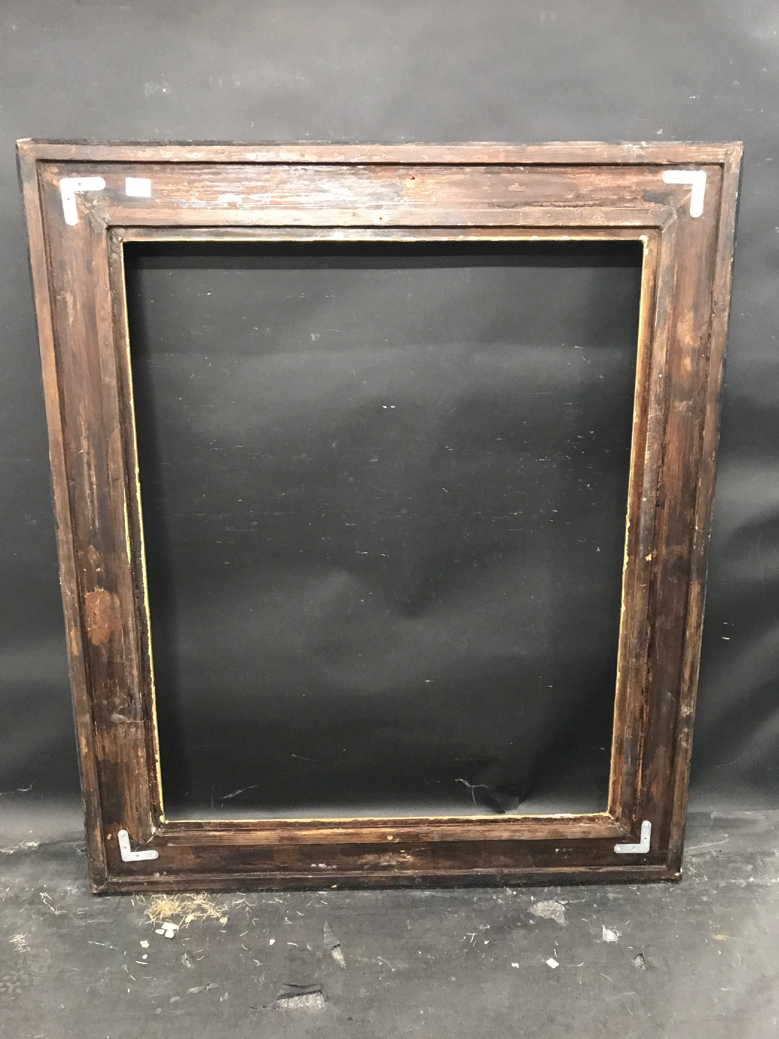 19th Century English School. A Gilt Composition Frame, with black inner and outer edges, 37" x 29.5" - Image 3 of 3