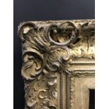 19th Century English School. A Gilt Composition Frame, with swept centres and corners, 44.5" x 34.5"