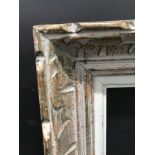 20th Century French School. A Carved Wood Painted Frame, 36" x 18" (rebate).