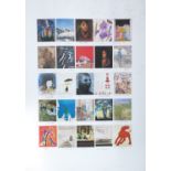 'FOUNDERS PRINT' LARGE LITHOGRAPH WITH 25 POSTCARD SIZE IMAGES EACH SIGNED BY ARTISTS INC. SONIA