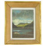 OIL ON BOARD ENTITLED NEAR BALLACHULISH BY CHARLES McCALL, 31 X 24 cm, ARR MAY APPLY