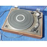 PIONEER PL 120 BELT DRIVEN TURNTABLE WITH SME HEADSET