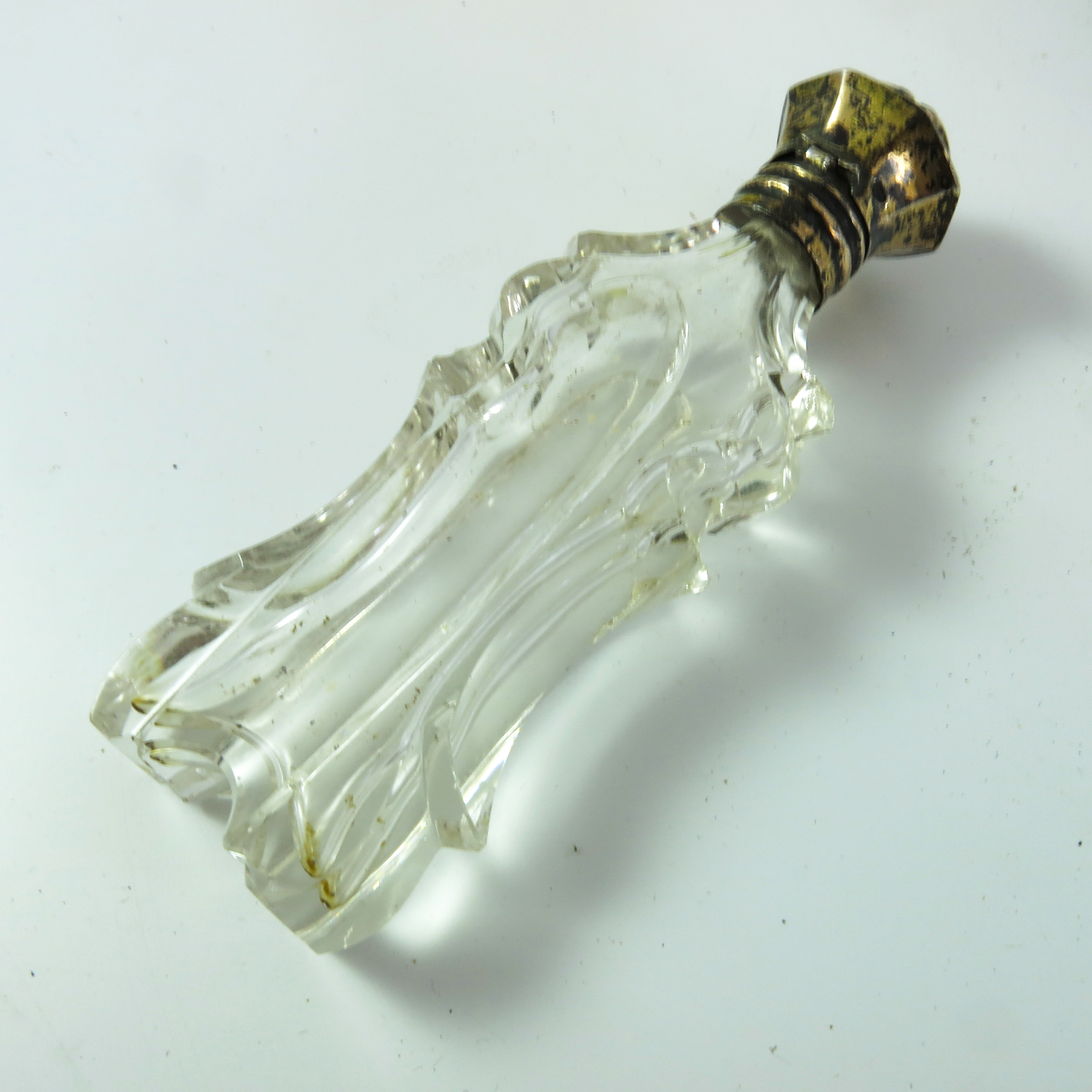 COLLECTION OF SILVER TOP AND OTHER PERFUME BOTTLES INC. DOUBLE ENDED (5) - Image 5 of 6