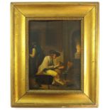 PAIR OF CONTINENTAL, POSSIBLY DUTCH SCHOOL, 19TH CENTURY OILS ON PANEL, APPROX. 26 X 19 cm