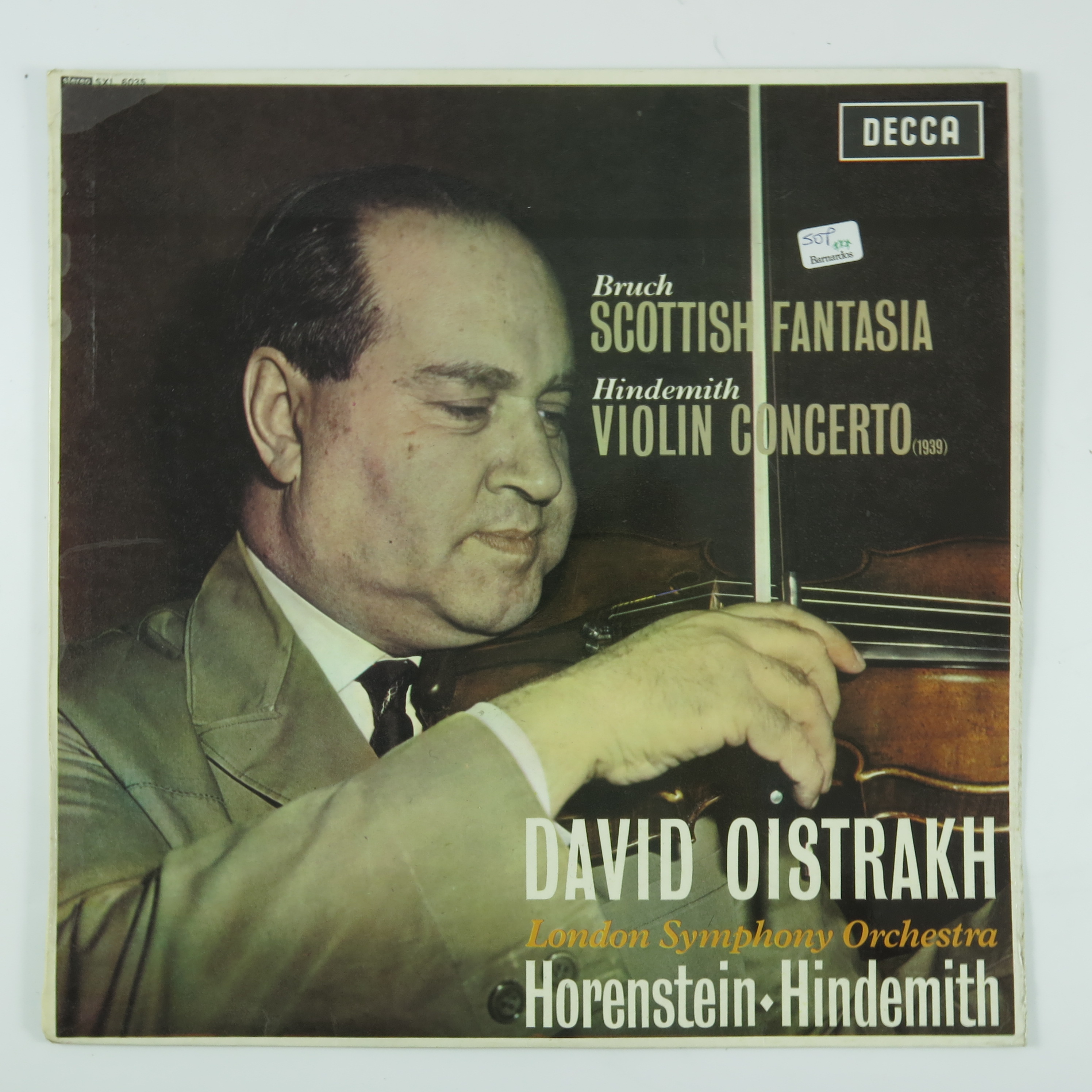 CLASSICAL LP RECORDS SXL 6035 OISTRAKH, SAX 2275 VON KARAJAN, FALP 30053 CLUYTENS, SXL 6601 WAH- - Image 3 of 18