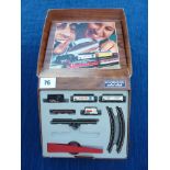 MARKLIN Z GAUGE MINI CLUB 8900 FREIGHT TRAIN SET WITH 0-6-0 LOCO AND 4 WAGONS AND TRACK, IN BOXED