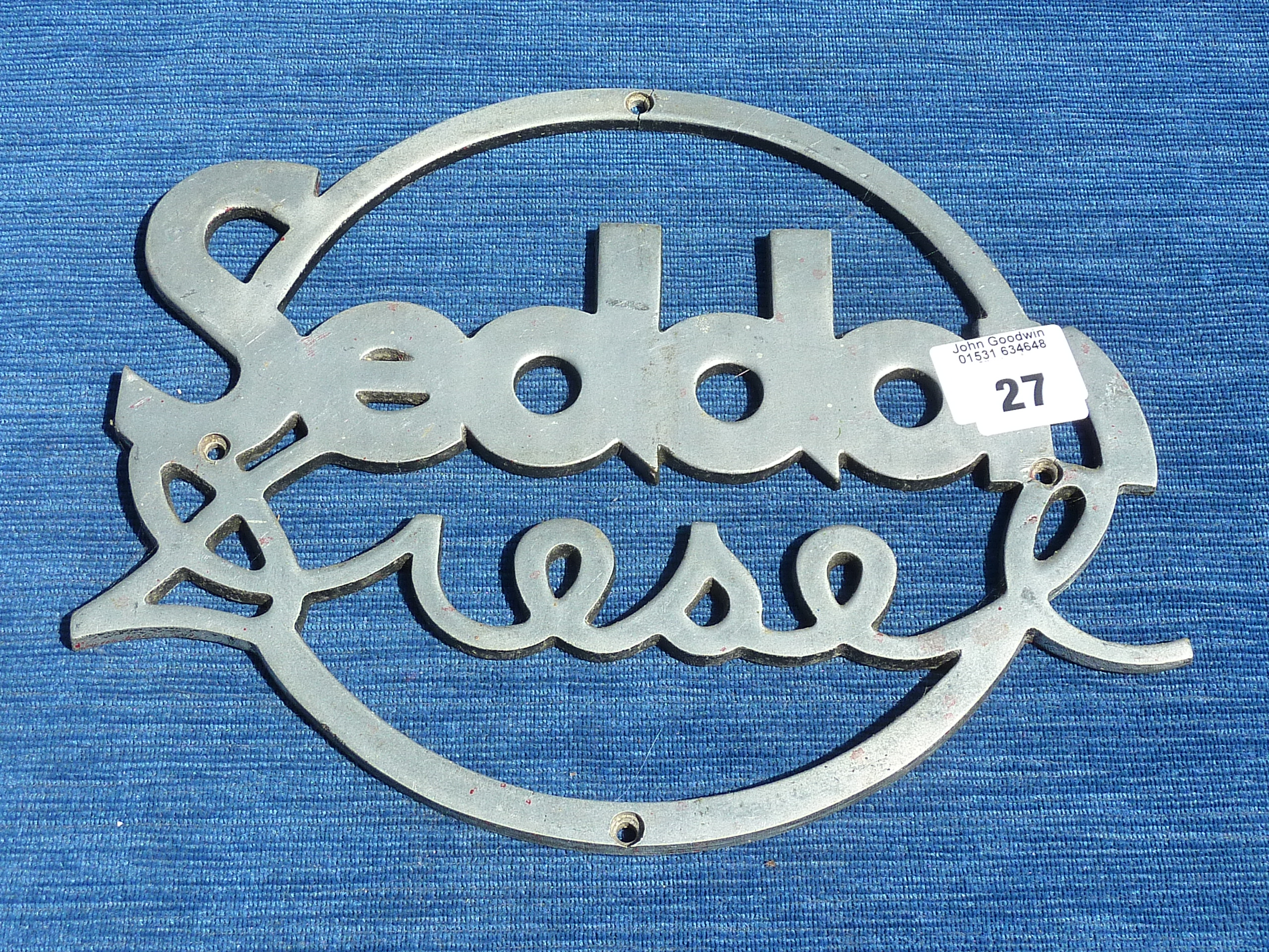 SEDDON DIESEL CIRCULAR BADGE