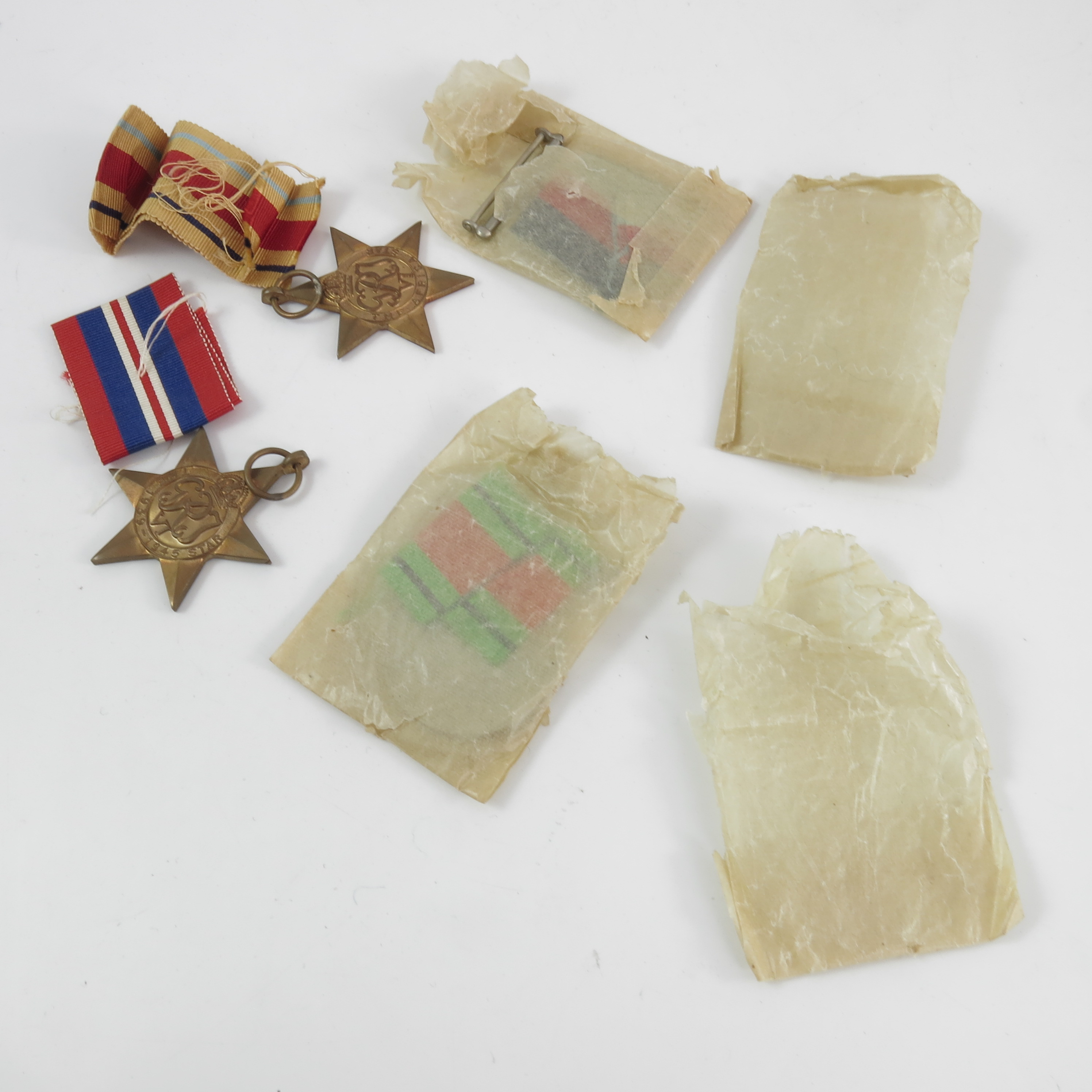 3 SETS OF WWII MEDALS, M. J. D. ANTHONY, WAR AND DEFENCE MEDAL, 39-45 & BURMA STAR, MR A.C. - Image 2 of 3