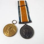 WWI 1914-18 WAR MEDAL TO M HARDMAN AND VICTORY MEDAL 113582 SGT. F. BRUCE R.E.