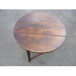 CRICKET TABLE, EXCEPTIONAL PATINA