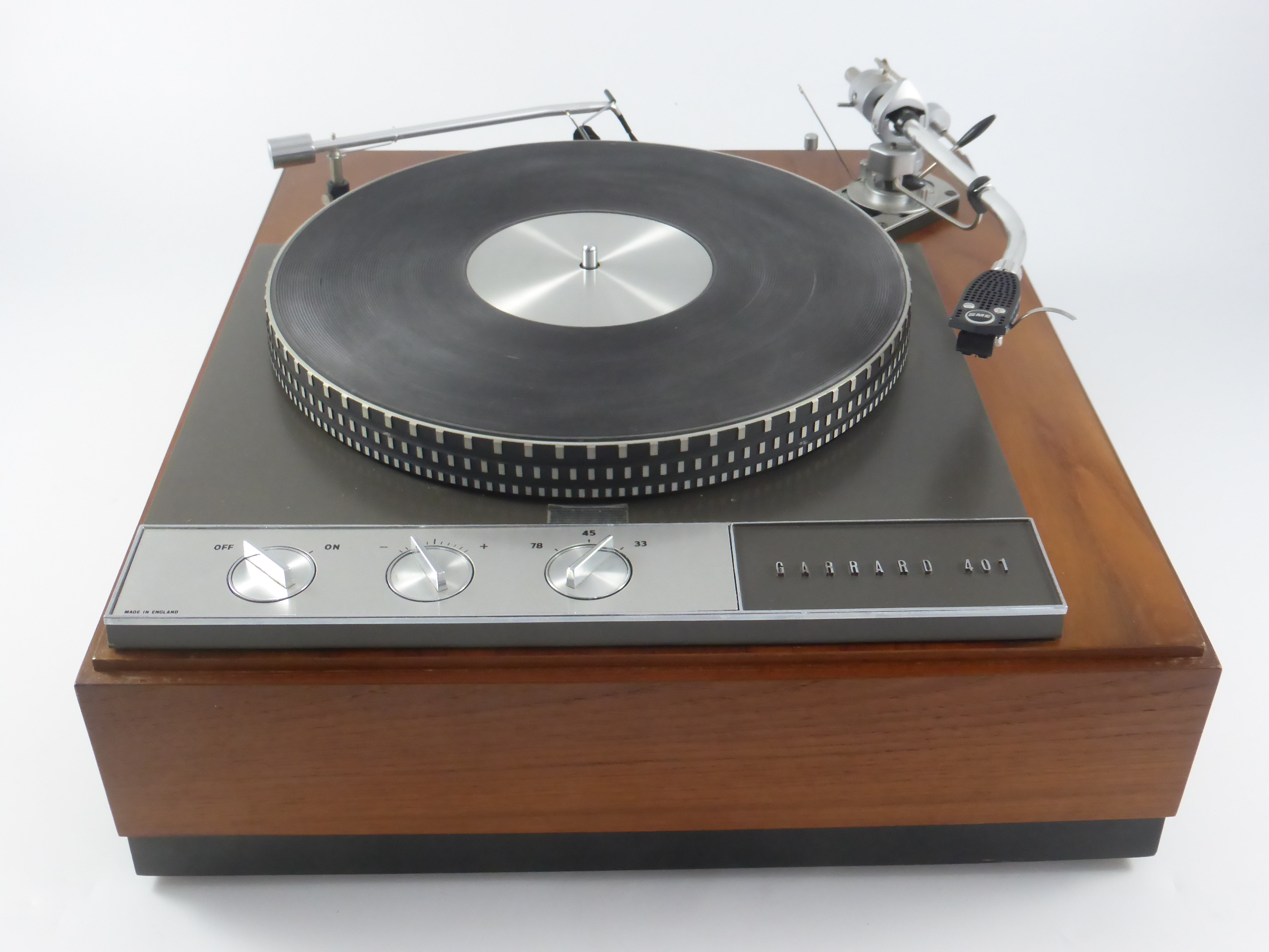 GARRARD 401 RECORD TURNTABLE WITH SME PICK UP ARM